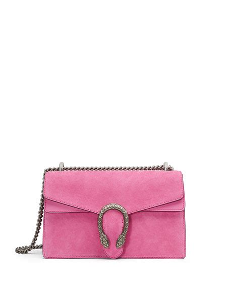 gucci dionysus small suede shoulder bag bright pink|gucci dionysus bag suede medium.